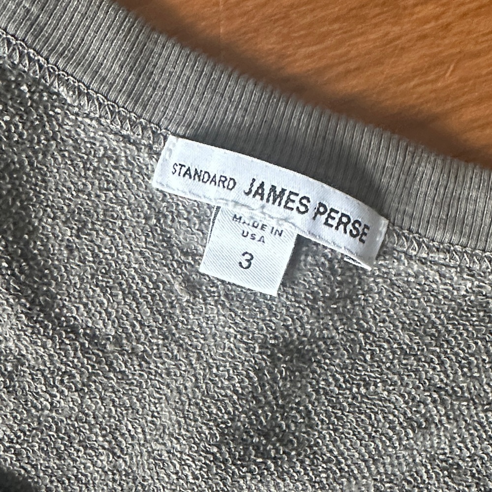James Perse Supima Cotton Gray T-Shirt Dress Size 3/L - Picture 6 of 7